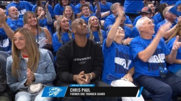 SGA谈保罗出席MVP颁奖仪式：完全没想到 还想谁在我妻子旁坐着？