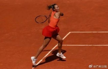 赛季“红土首秀”失利，郑钦文：接下来的比赛一场一场去拼