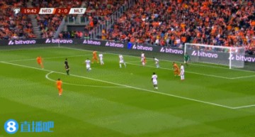 惨案节奏，范迪克远射进球，荷兰20分钟3-0领先