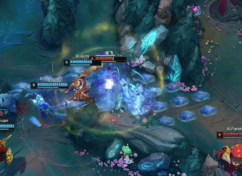 🎮阿Bin苍穹之跃雷霆万钧 knight神级封路Elk完美输出 BLG1-1AL